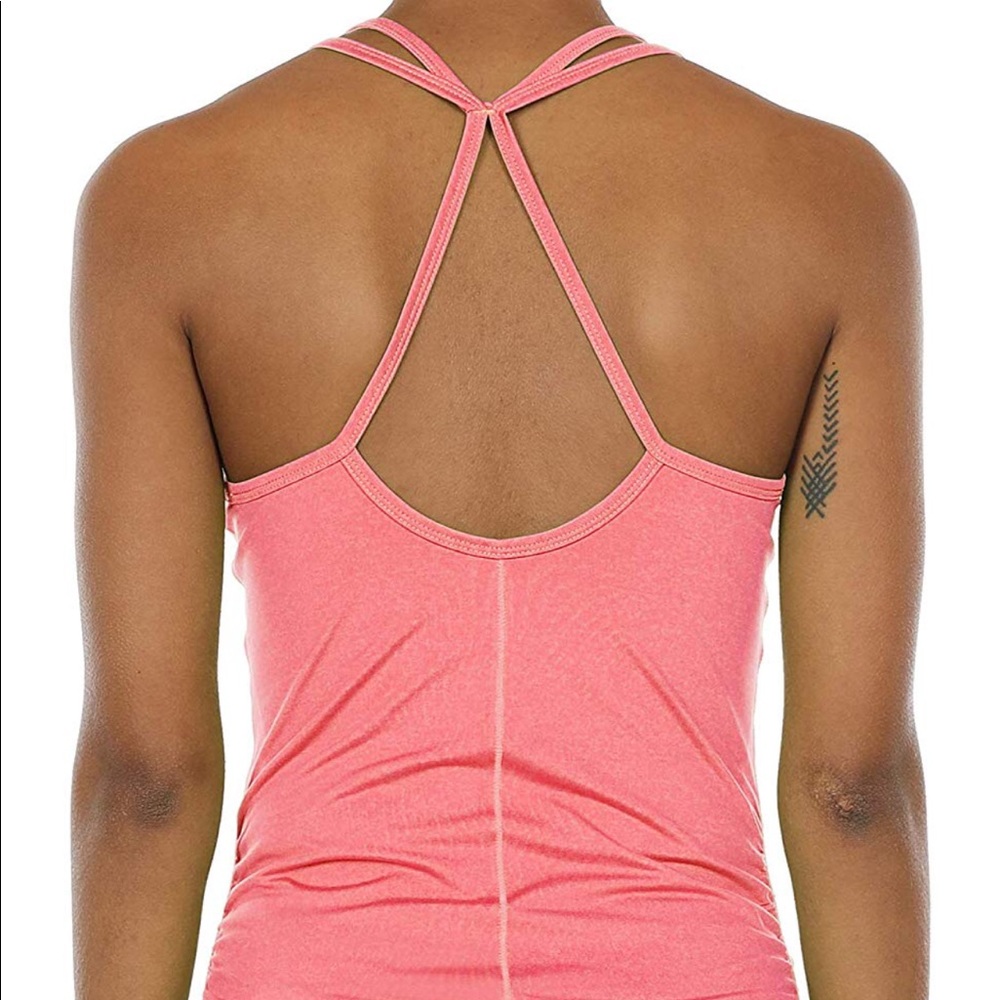 NWT Workout tank, coral, size L